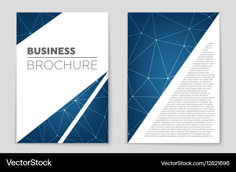 Abstract layout background set for art vector image