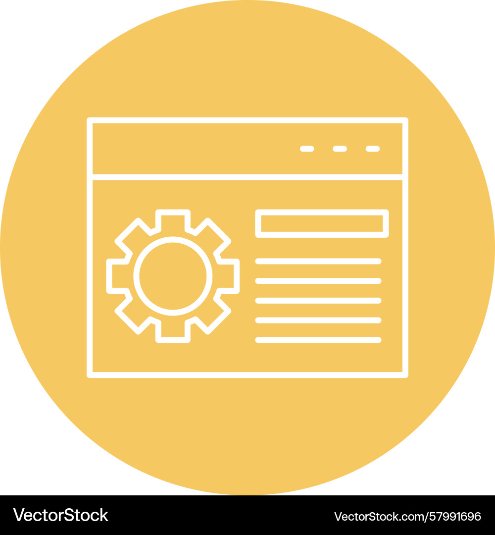 Application line multi circle Vector Image