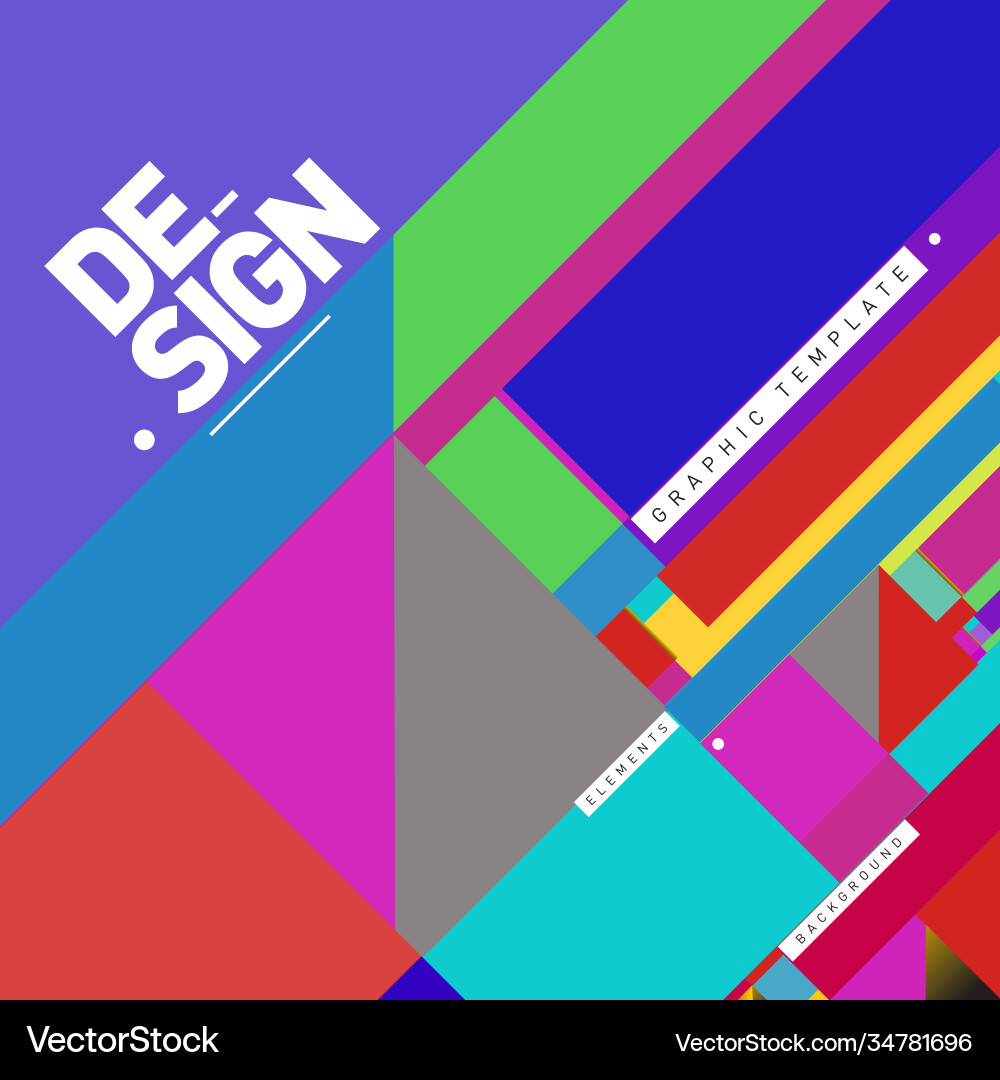Modern colorful background material design Modern colorful background material design vector image