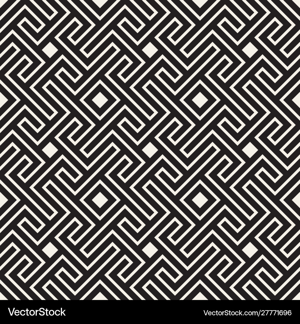 Stylish Linear Lattice Pattern vector image
