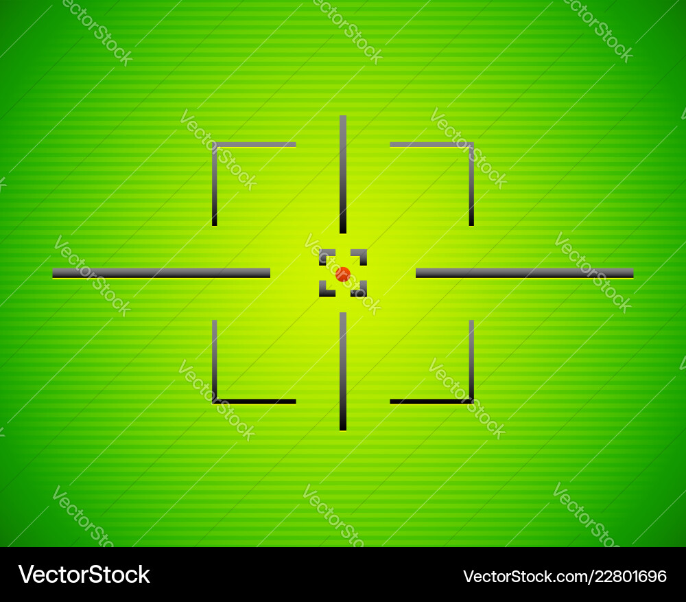 Target graphics over liny scanline background Target graphics over liny scanline background vector image