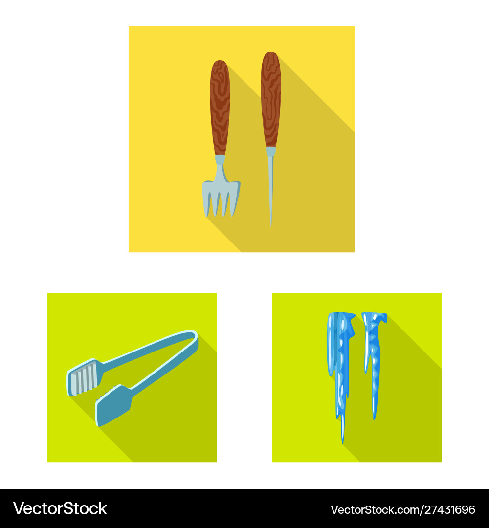 Texture and frozen symbol Texture and frozen symbol vector image