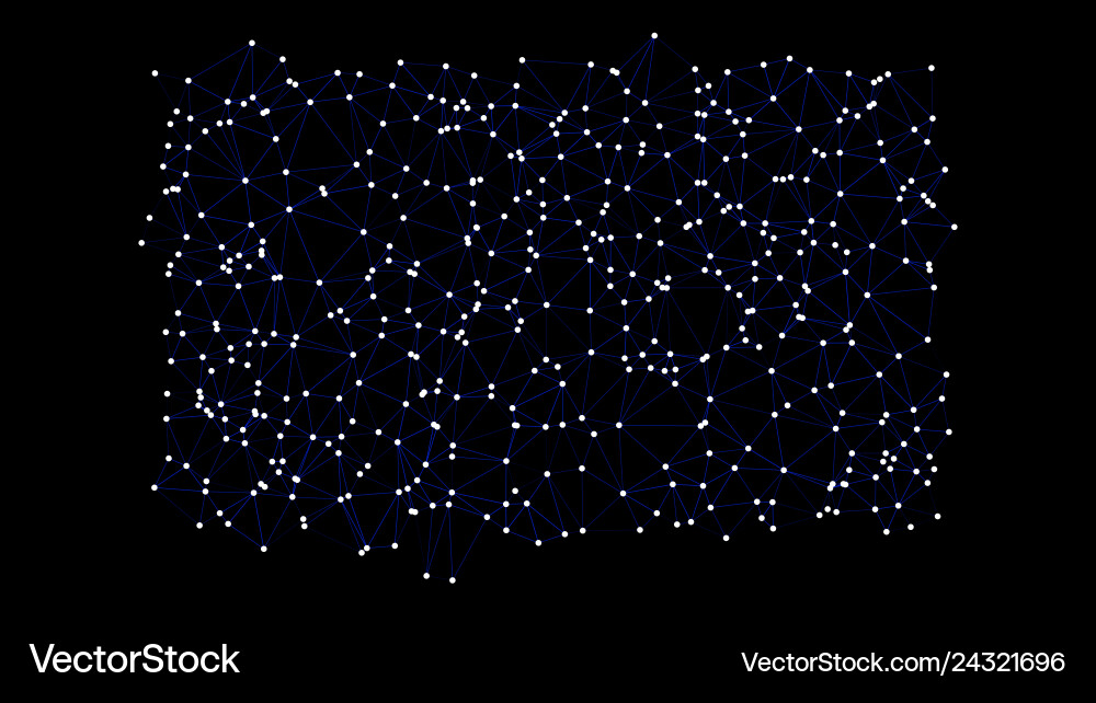 Triangles shapes algorithm elements vector image