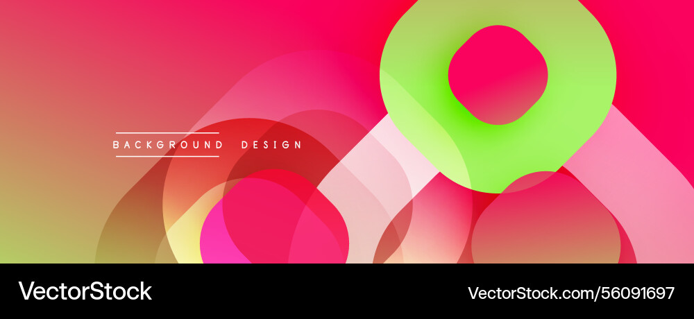 Abstract background with layered translucent Vector Image