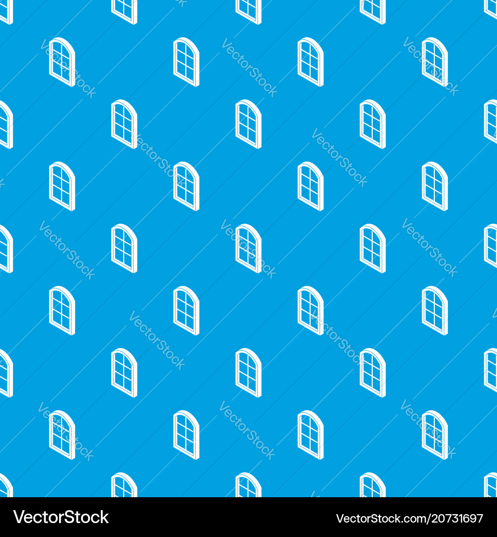 Close window frame pattern seamless blue Close window frame pattern seamless blue vector image