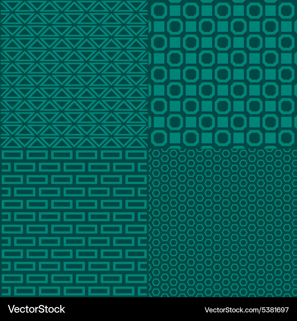 Geometric seamless pattern background Vector Image