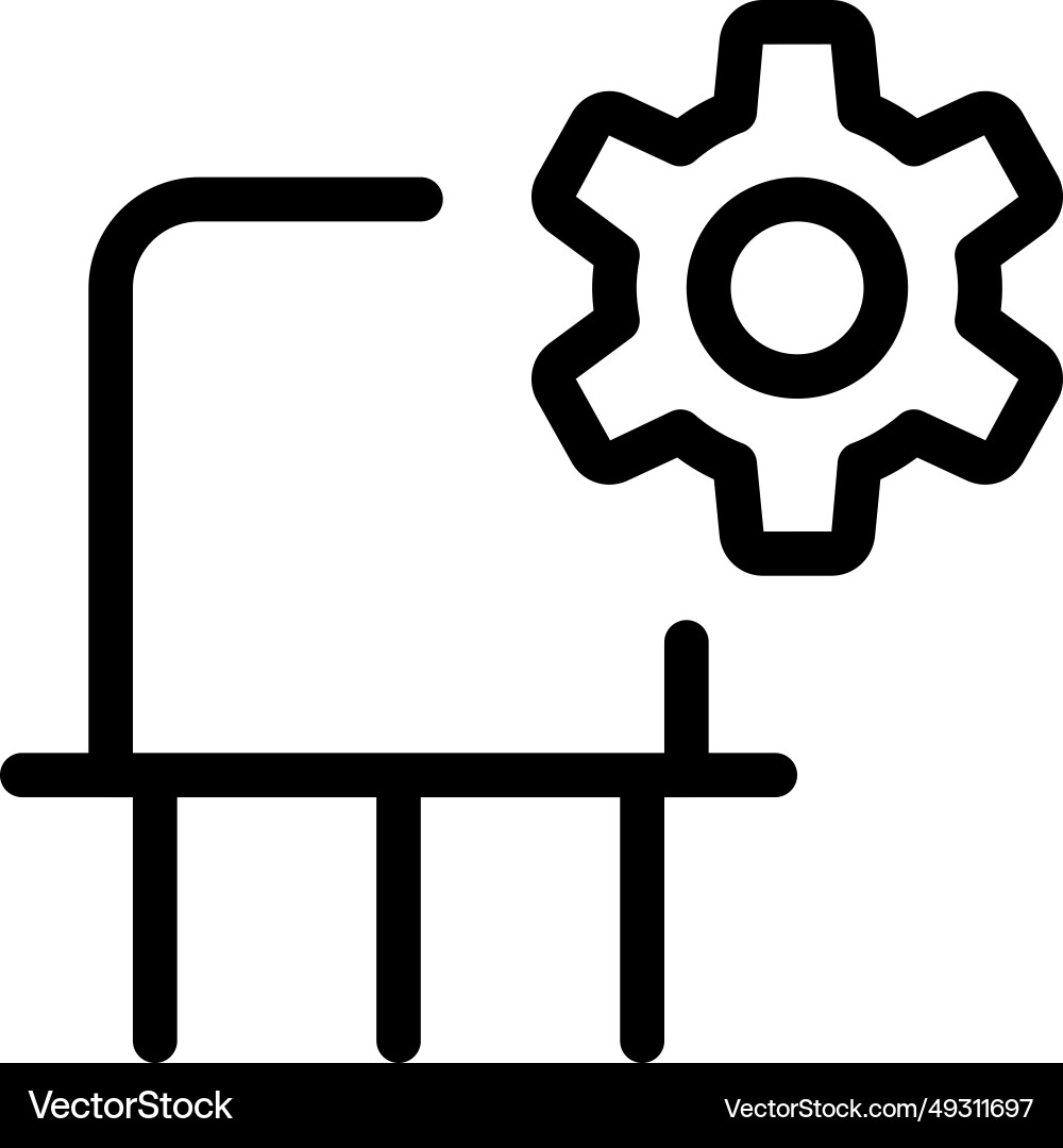 Modifying operational settings within vector image