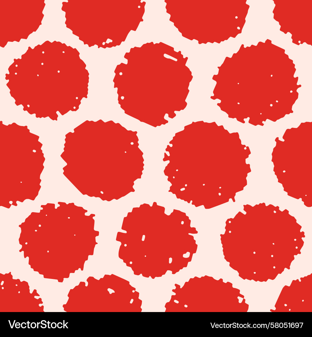 Rough Blob Pattern Vector Image