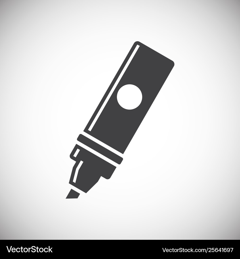 Writing related icon on background for graphic Writing related icon on background for graphic vector image