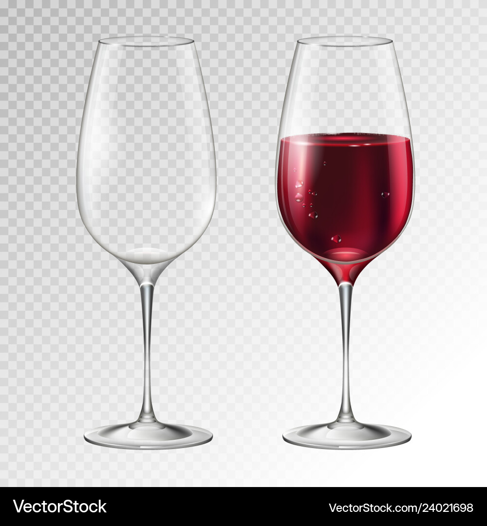 Champagner oder Weinglas Champagner oder Weinglas vektorbild