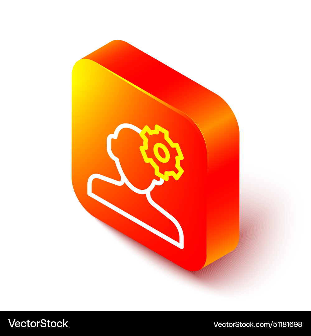 Isometric line solution to the problem Isometric line solution to the problem Vector Image