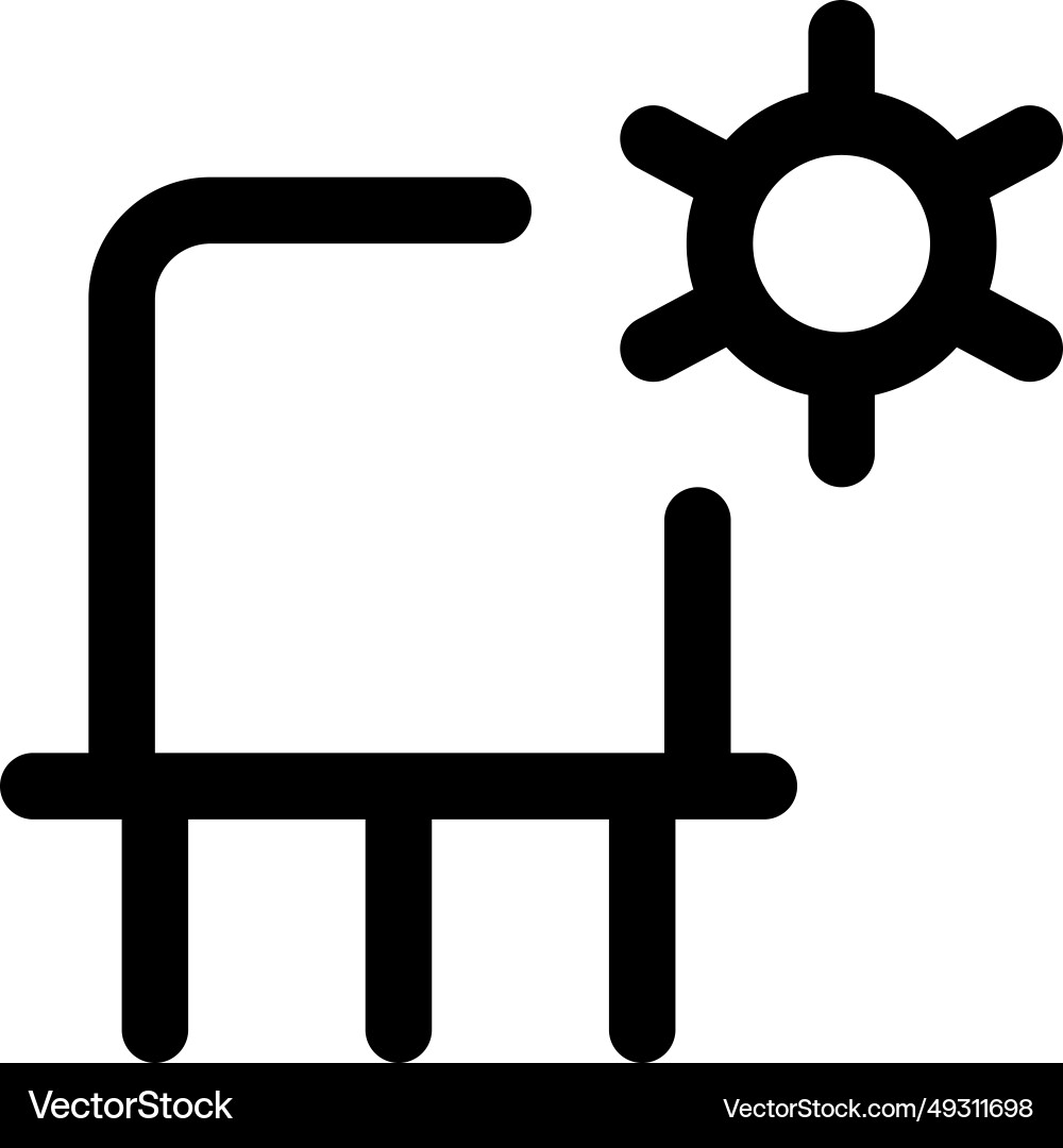 Modifying operational settings within vector image