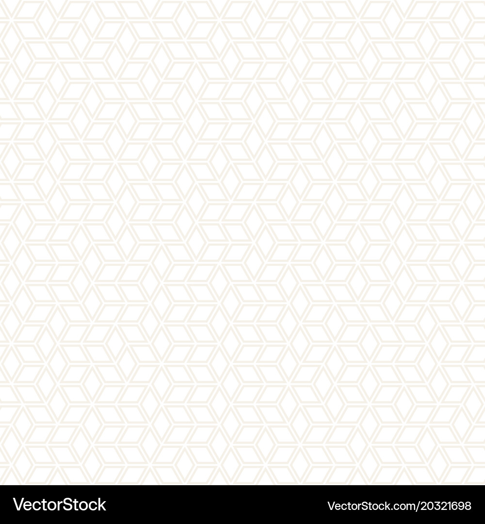 Subtle Hexagonal Grid Pattern vector image