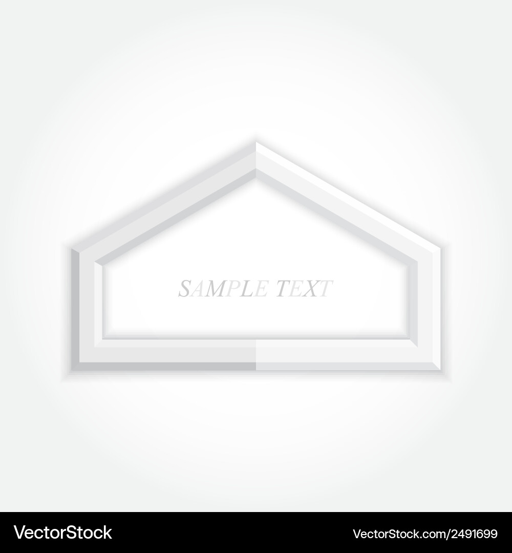3d abstract background and icon design vector image