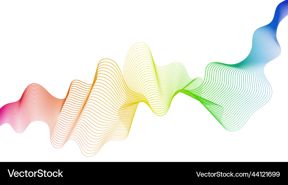 Abstract backdrop with wave gradient lines Abstract backdrop with wave gradient lines vector image