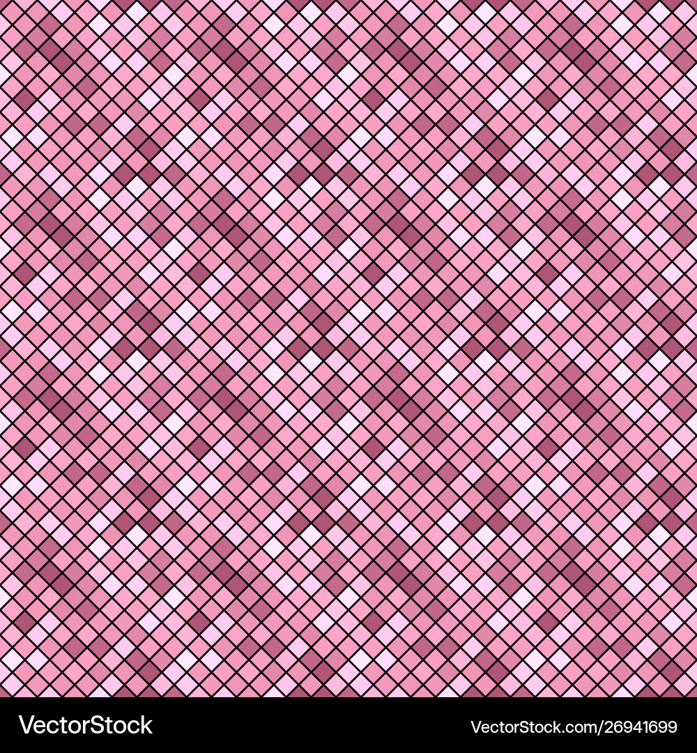 Seamless abstract square pattern background vector image