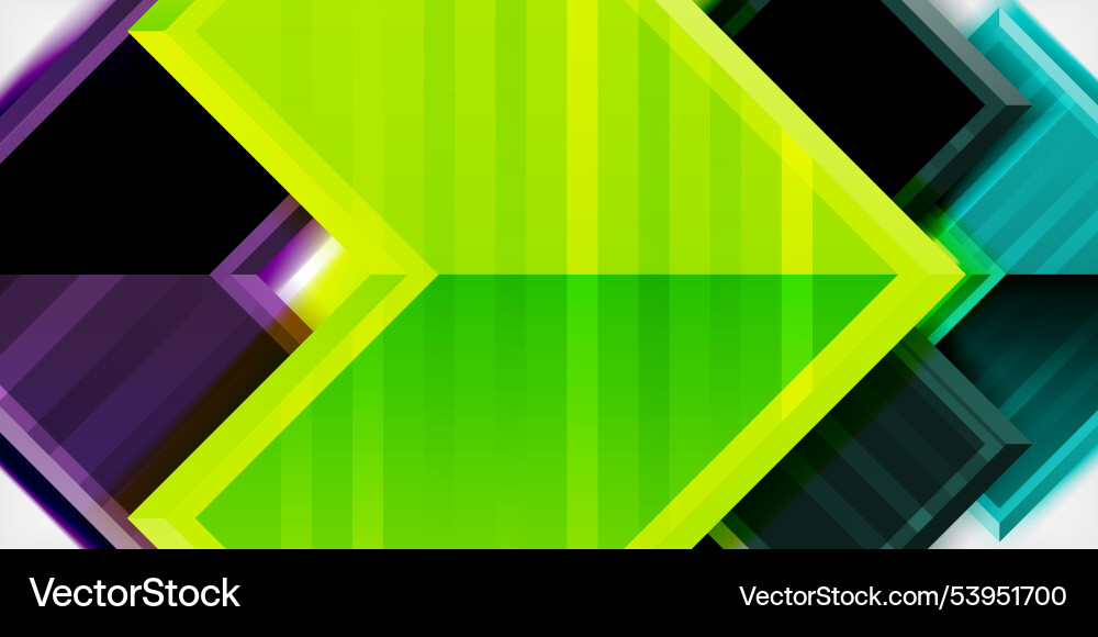 Arrow symbols created with 3d effects and line Arrow symbols created with 3d effects and line vector image