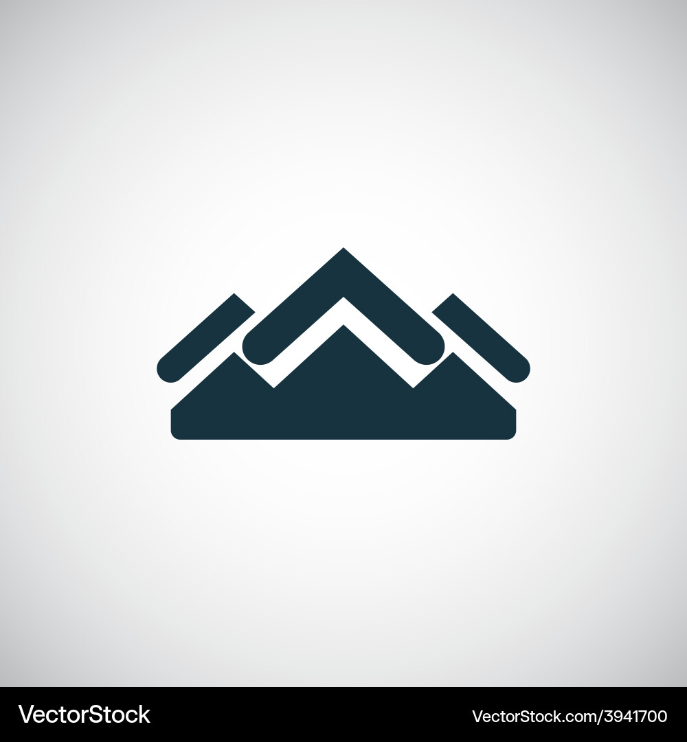 Building icon vector image