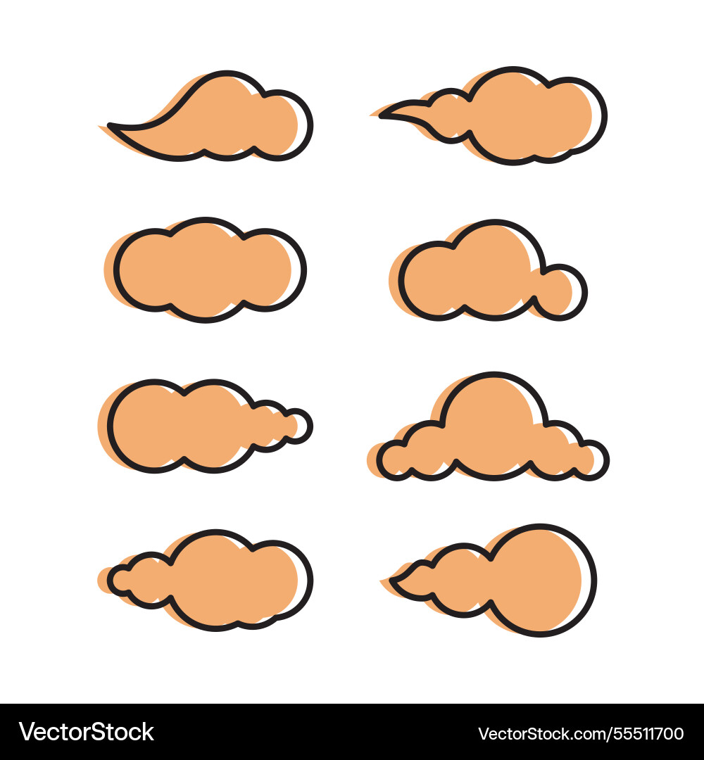 Cloud line icon Vector Image