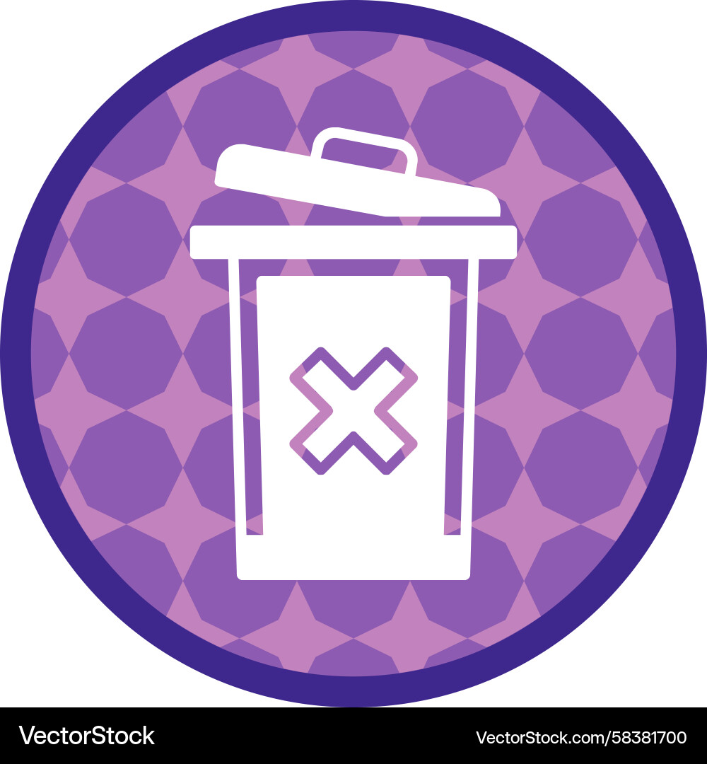 Delete Icon - Remove Element Vector Image