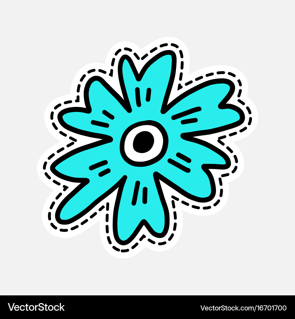 Isolated patch design Vector Image