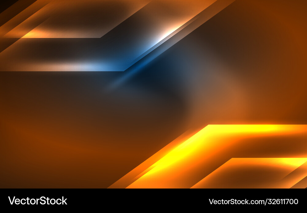 Neon Abstract Background - Shiny & Dynamic vector image