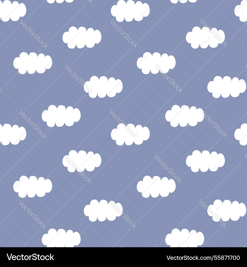 Seamless minimal star repeat pattern vector image