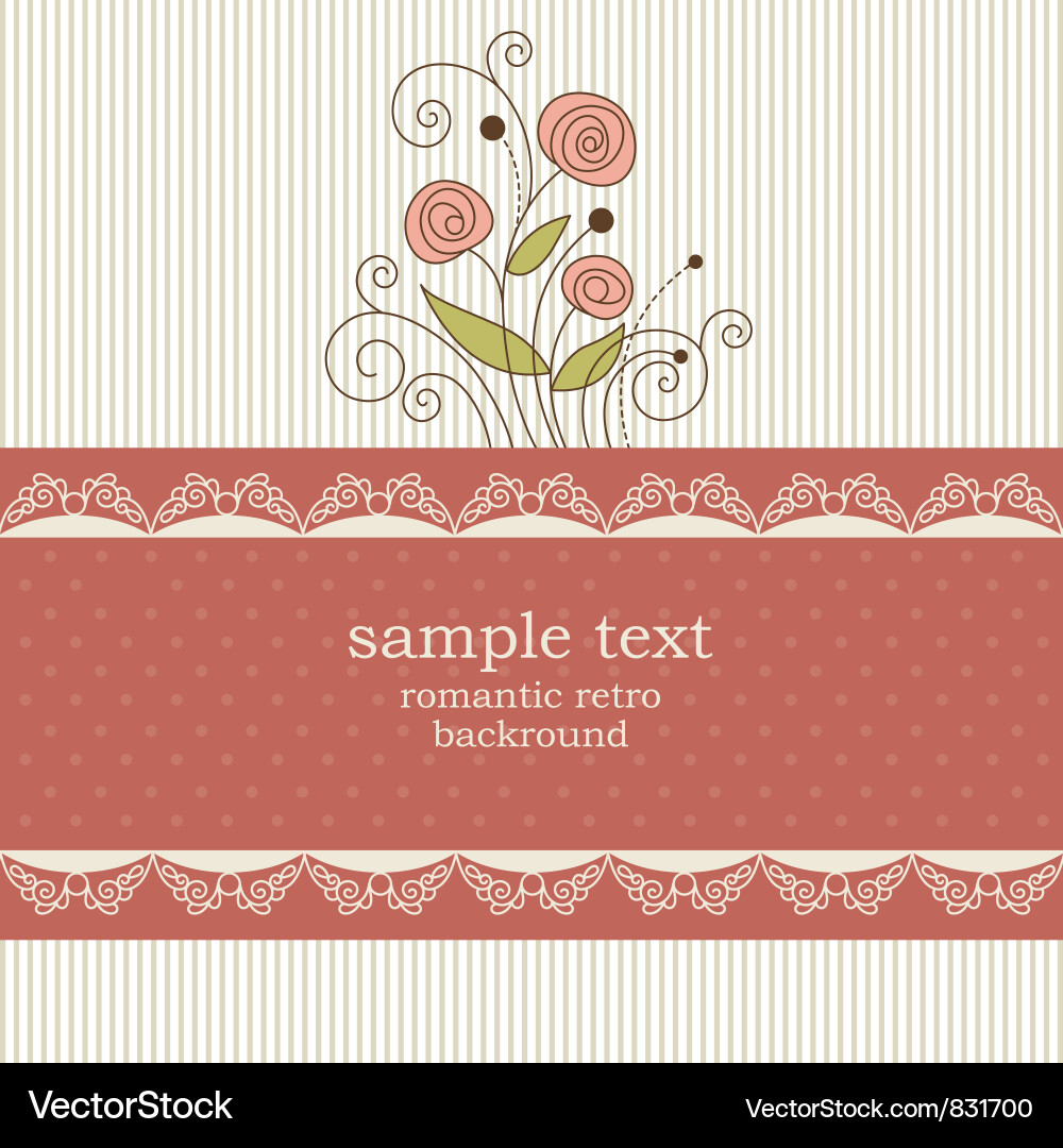 Vintage background Royalty Free Vector Image - VectorStock