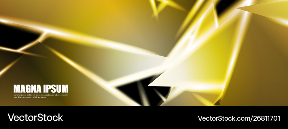 Background a luminous triangle shape design Background a luminous triangle shape design Vector Image