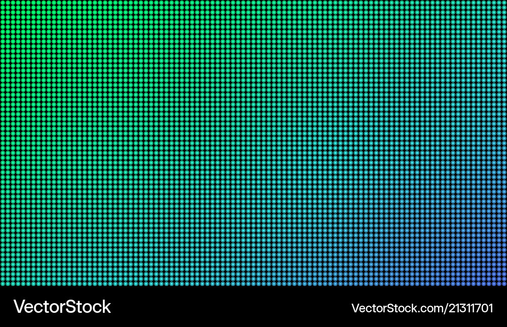 Creative of led screen macro Creative of led screen macro vector image