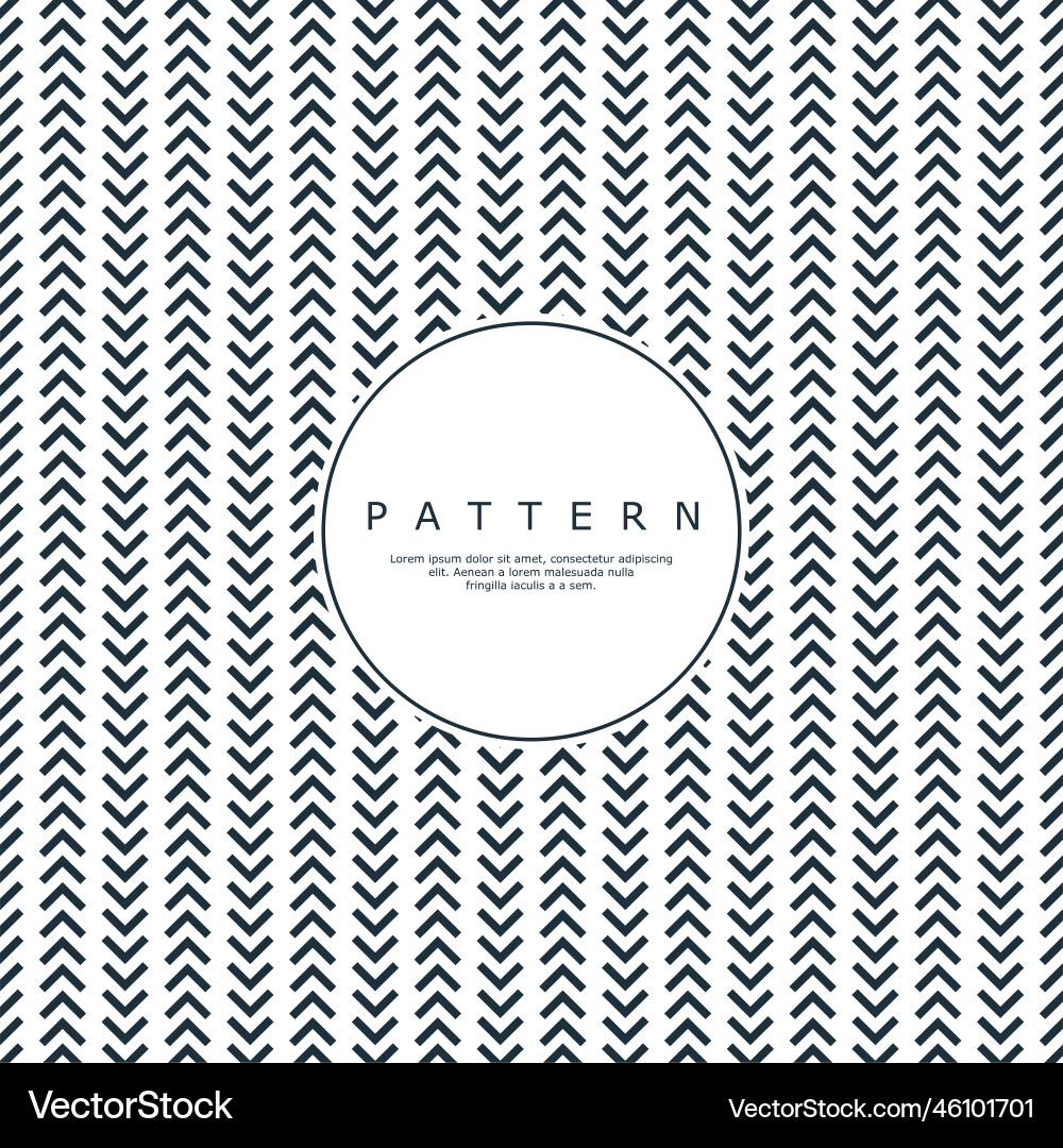 Modern sharp arrow line abstract pattern template vector image