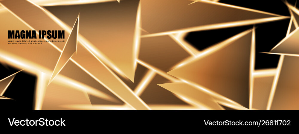 Background a luminous triangle shape design Background a luminous triangle shape design Vector Image