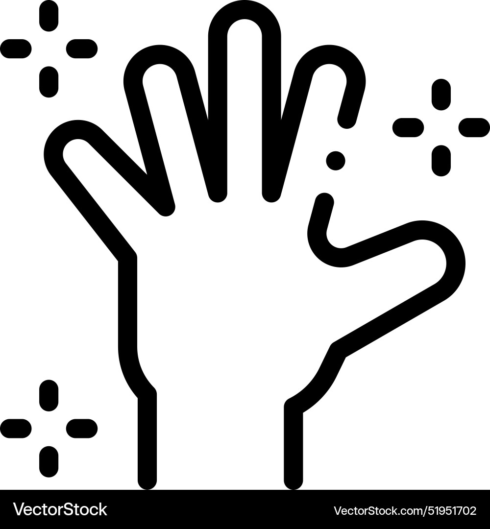 Clean icon thin linear style design isolated Vector Image