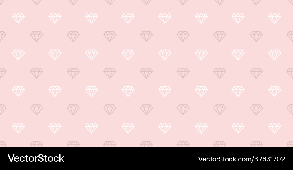 Diamonds seamless repeat pattern background Vector Image
