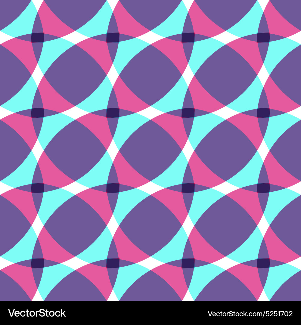 Geometric abstract seamless pattern vector image