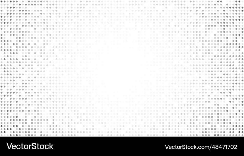 Monochrome halftone background with dots Monochrome halftone background with dots vector image