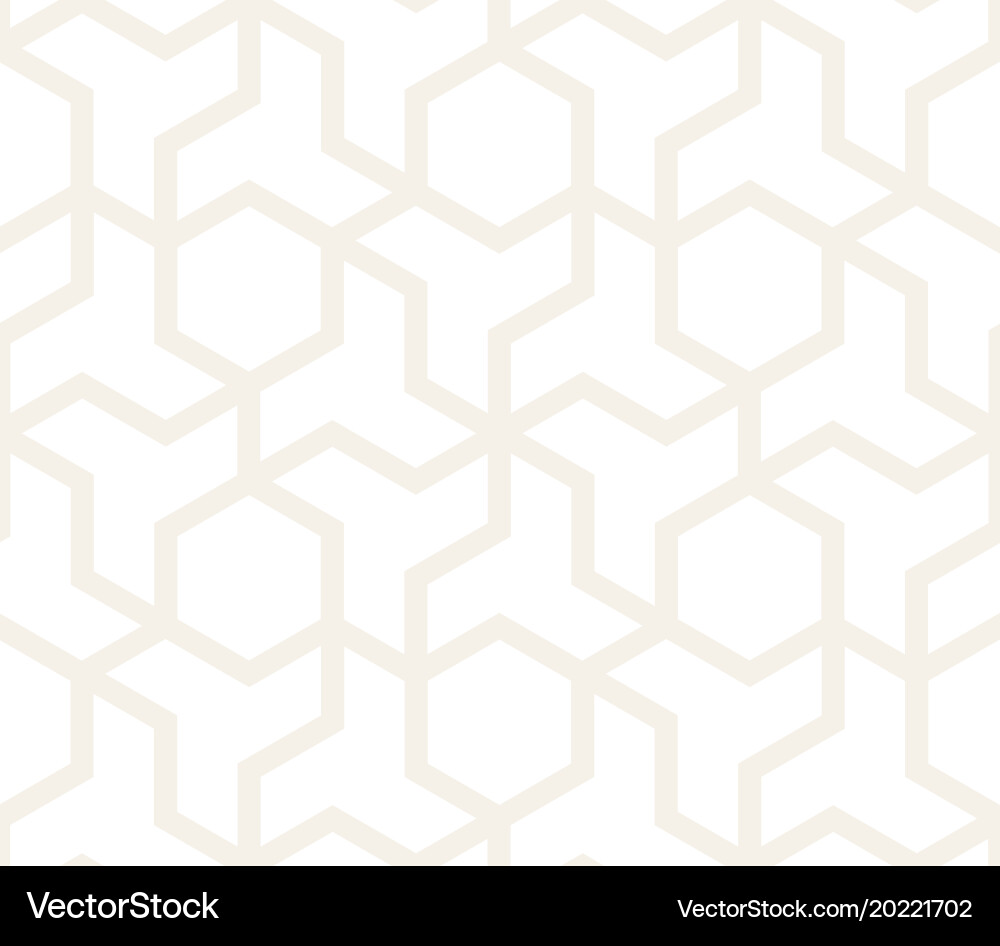 Subtle Geometric Pattern Tile vector image