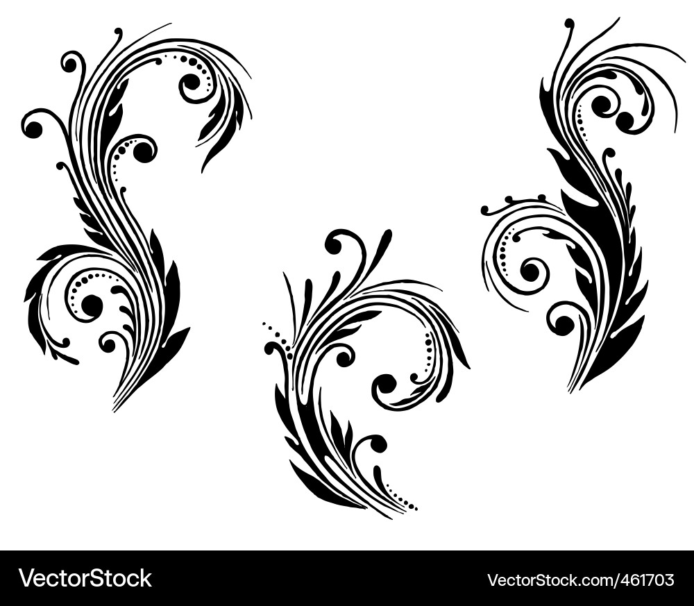 Design elements vector image
