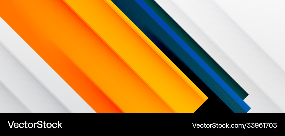 Geometric abstract backgrounds with shadow lines Vector Image