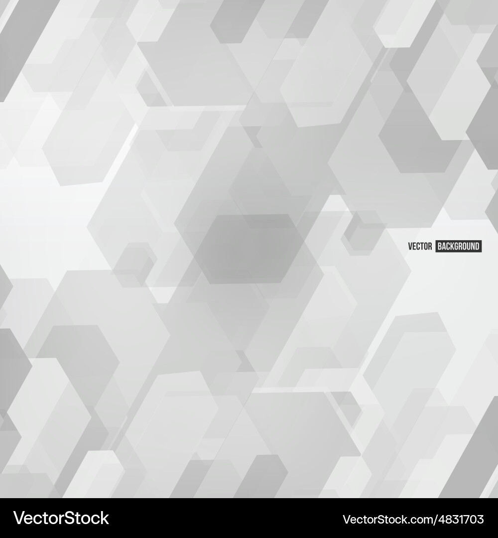 Gray Cube Abstract Background vector image
