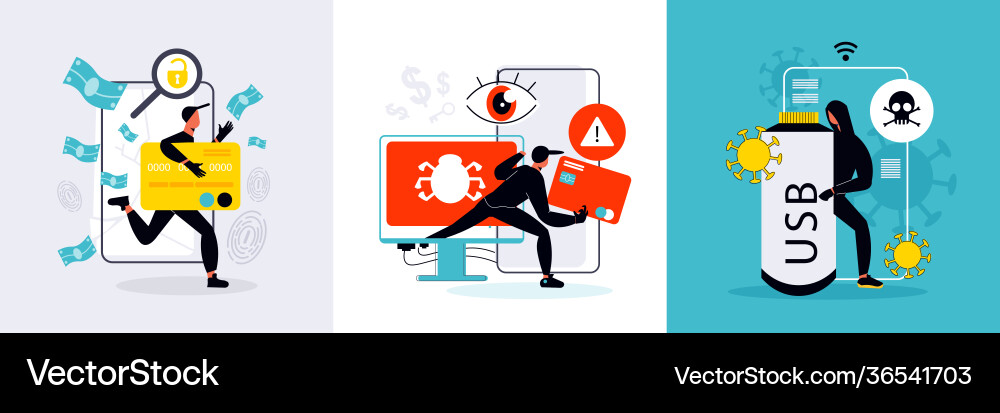 Hacker design concept Hacker design concept Vector Image