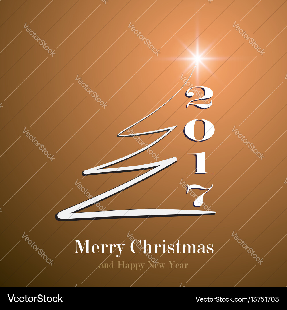 Happy new year 2017 background calendar Happy new year 2017 background calendar vector image