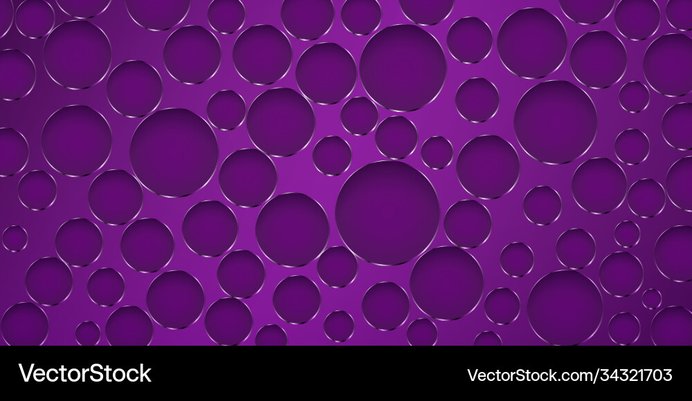 Purple Hole Pattern Abstract Background Vector Image