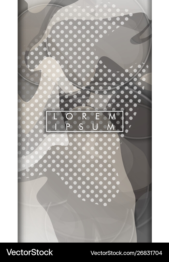 Abstract liquid pattern as background portrait vector image
