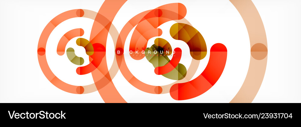 Circular lines design background Vector Image