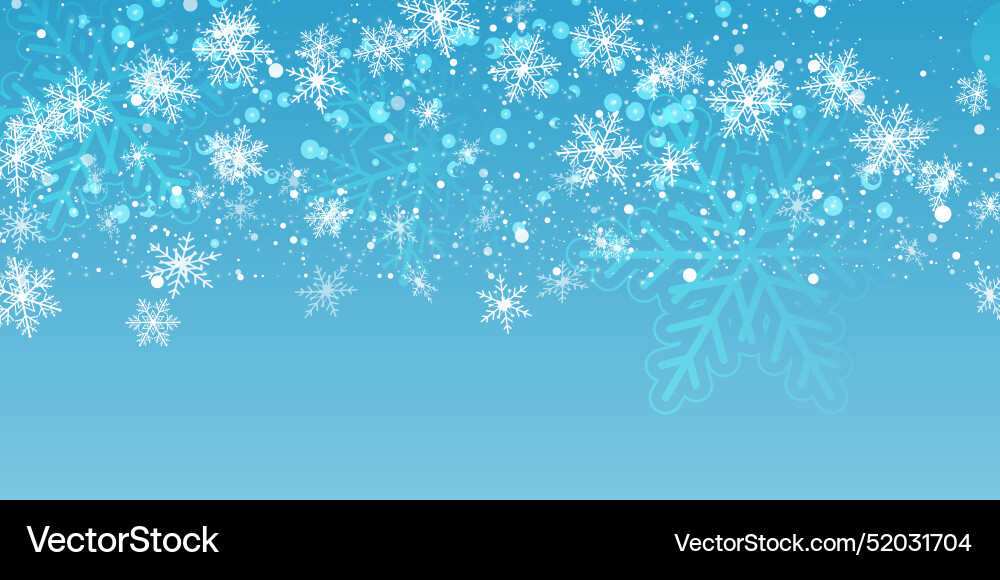Random falling snow flakes wallpaper snowfall Random falling snow flakes wallpaper snowfall Vector Image