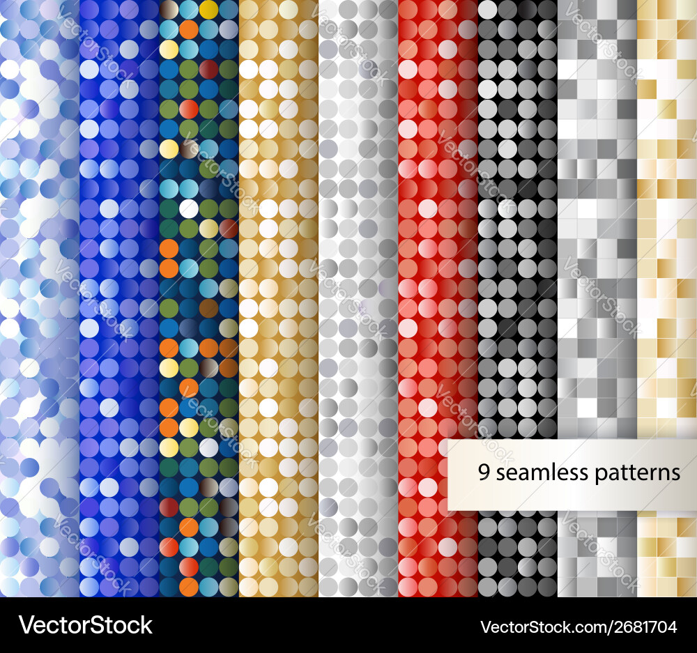 Sparkling Sequin Backgrounds vector image
