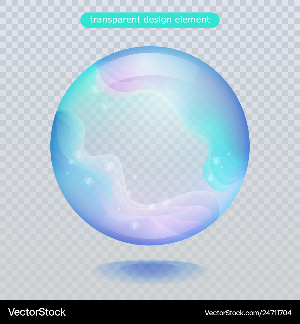 Water rain drop isolated on transparent background Water rain drop isolated on transparent background vector image