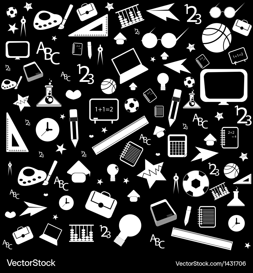 Social Network Hintergrund mit Mediensymbolen Vektorbild