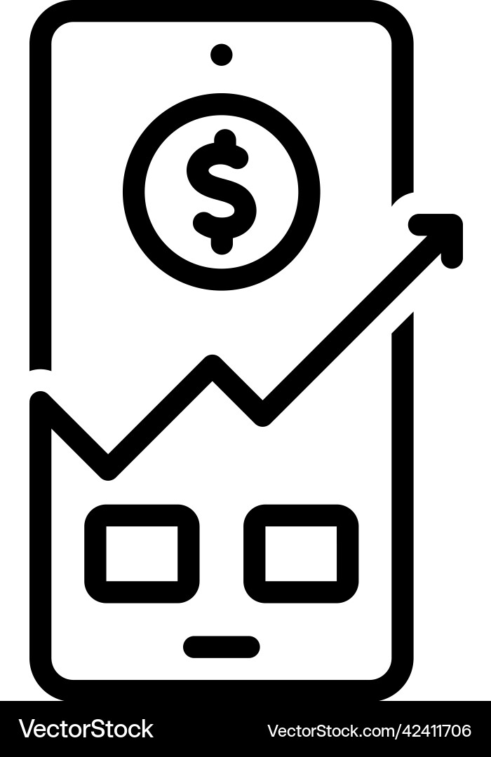 Trader vector image